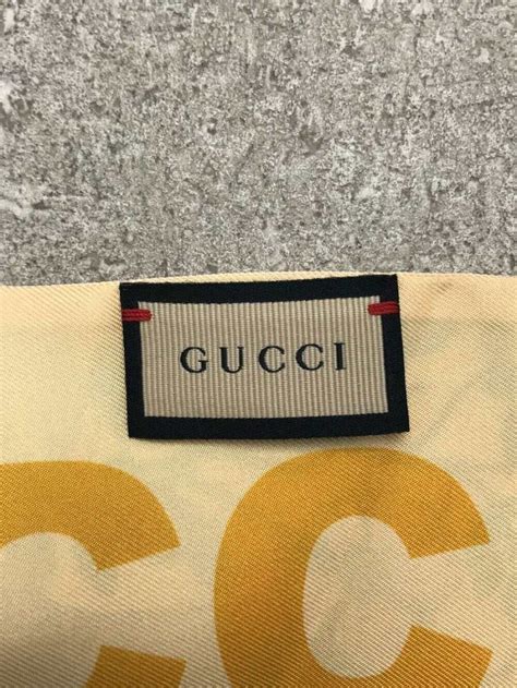 gucci scarf logo with flower|authentic Gucci silk scarf.